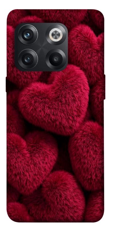 Чехол itsPrint Fluffy hearts для OnePlus 10T, любовь, купить оптом с доставкой