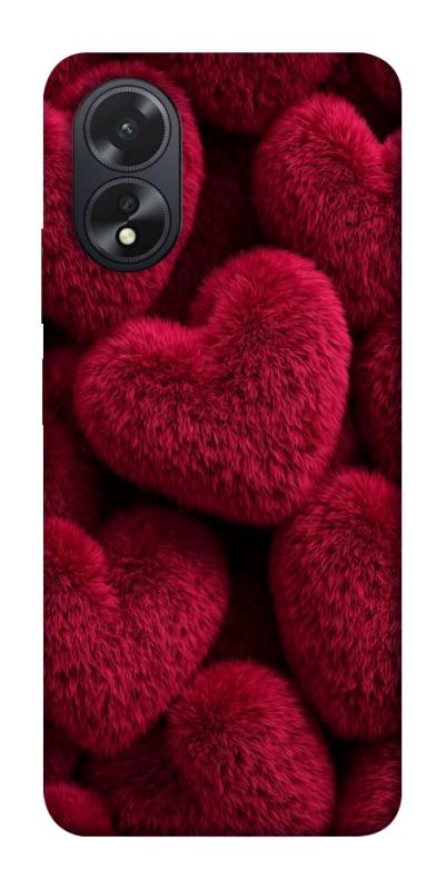 Чехол itsPrint Fluffy hearts для Oppo A38, любовь, купить оптом с доставкой