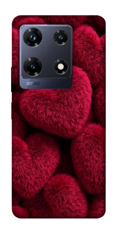Чехол itsPrint Fluffy hearts для Infinix Note 30 Pro, любовь, купить оптом с доставкой