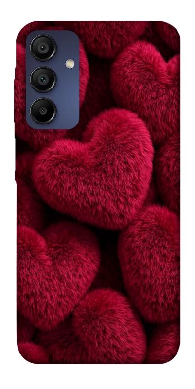 Чехол itsPrint Fluffy hearts для Samsung Galaxy A15 4G/5G, любовь, купить оптом с доставкой
