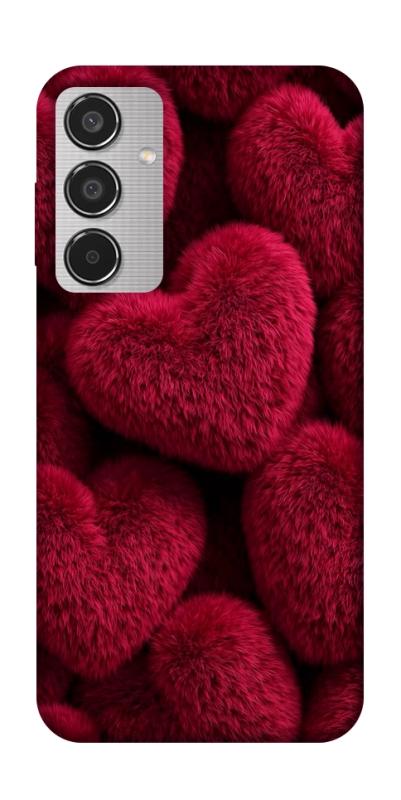 Чехол itsPrint Fluffy hearts для Samsung Galaxy M35 5G, любовь, купить оптом с доставкой