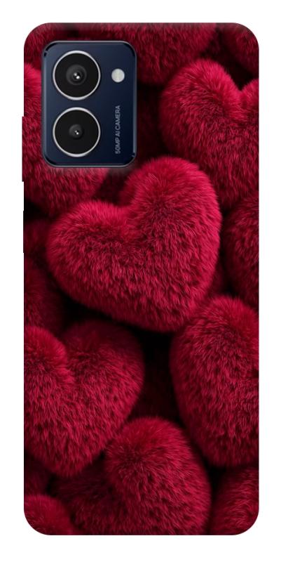 Чехол itsPrint Fluffy hearts для HMD Pulse Pro, любовь, купить оптом с доставкой