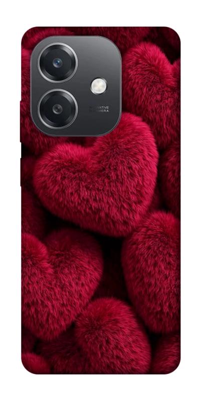 Чехол itsPrint Fluffy hearts для Oppo A3 4G, любовь, купить оптом с доставкой