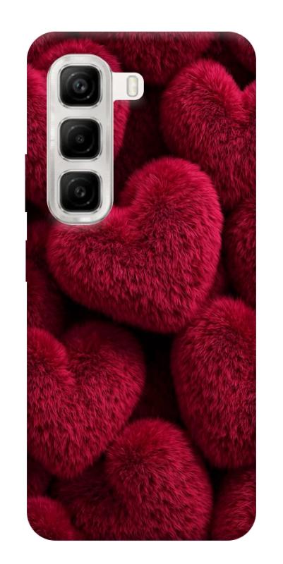 Чехол itsPrint Fluffy hearts для Infinix Hot 50 4G, любовь, купить оптом с доставкой