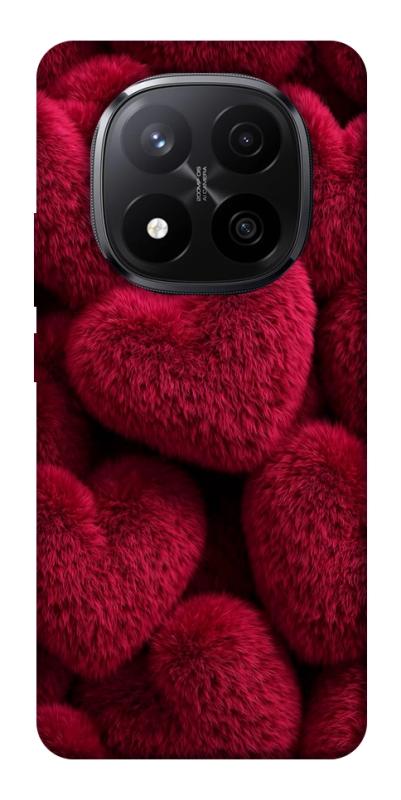 Чехол itsPrint Fluffy hearts для Xiaomi Redmi Note 14 Pro+ 5G, любовь, купить оптом с доставкой