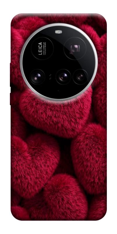 Чехол itsPrint Fluffy hearts для Xiaomi 15 Ultra, любовь, купить оптом с доставкой