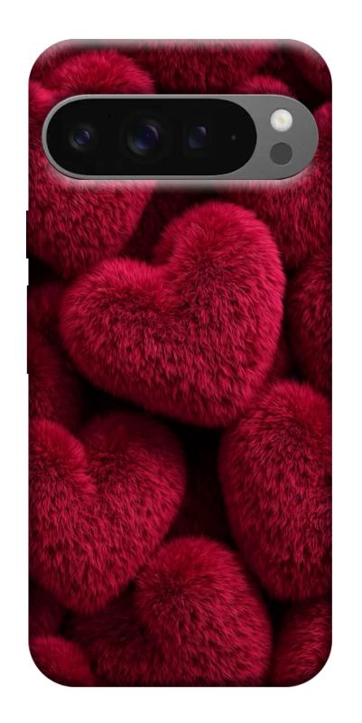 Чехол itsPrint Fluffy hearts для Google Pixel 10 Pro XL, любовь, купить оптом с доставкой