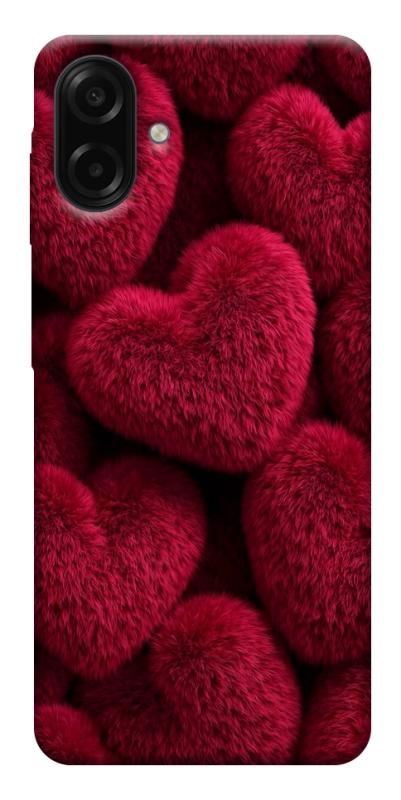 Чохол itsPrint Fluffy hearts для Samsung Galaxy A07, кохання, купити оптом з доставкою