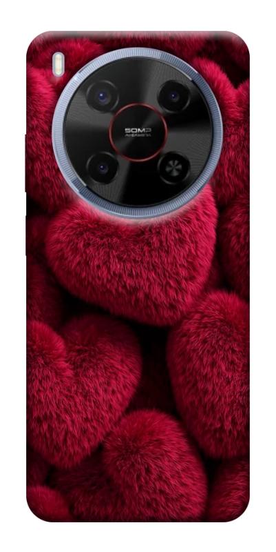 Чехол itsPrint Fluffy hearts для ZTE Nubia V70 Max, любовь, купить оптом с доставкой