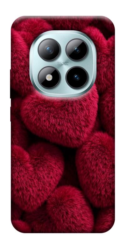 Чехол itsPrint Fluffy hearts для Xiaomi Redmi Note 15 Pro+ 5G, любовь, купить оптом с доставкой
