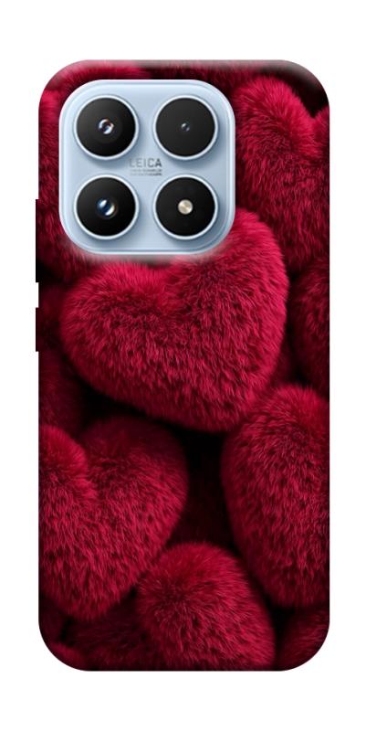 Чехол itsPrint Fluffy hearts для Xiaomi 17 Pro, любовь, купить оптом с доставкой