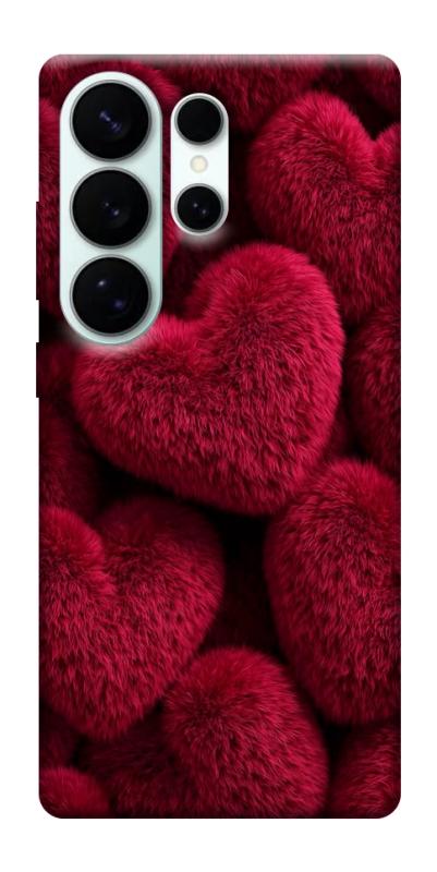 Чехол itsPrint Fluffy hearts для Samsung Galaxy S26 Ultra, любовь, купить оптом с доставкой