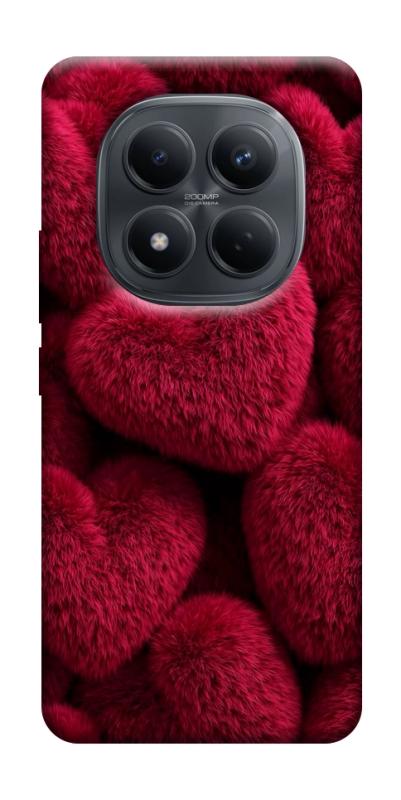 Чехол itsPrint Fluffy hearts для Xiaomi Redmi Note 15 Pro 4G, любовь, купить оптом с доставкой