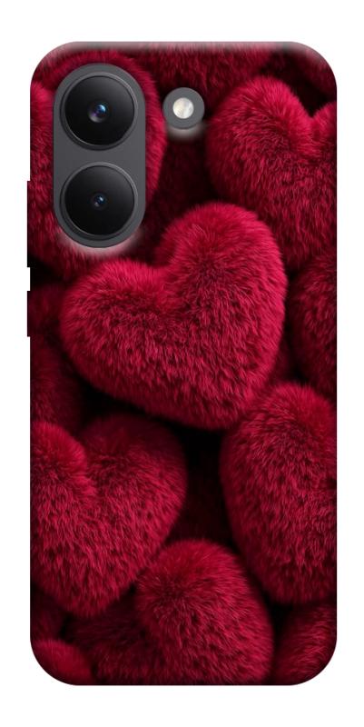 Чохол itsPrint Fluffy hearts для Xiaomi Poco X8 Pro, кохання, купити оптом з доставкою