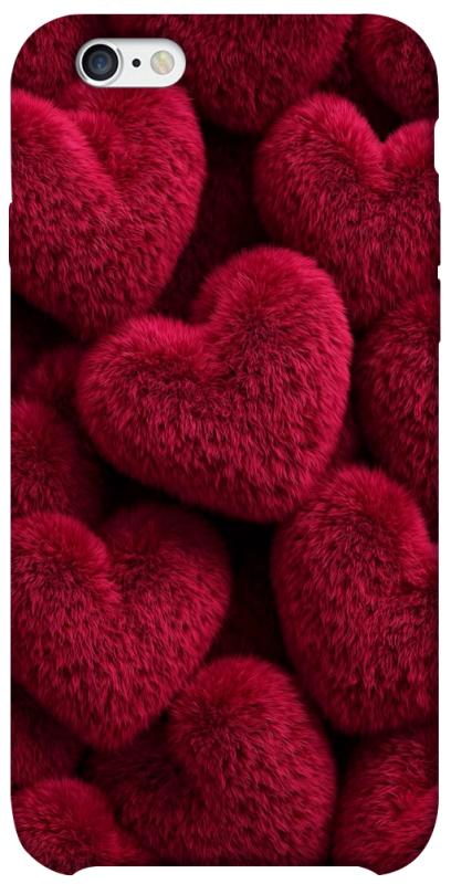 Чехол itsPrint Fluffy hearts для Apple iPhone 6/6s (4.7"), любовь, купить оптом с доставкой