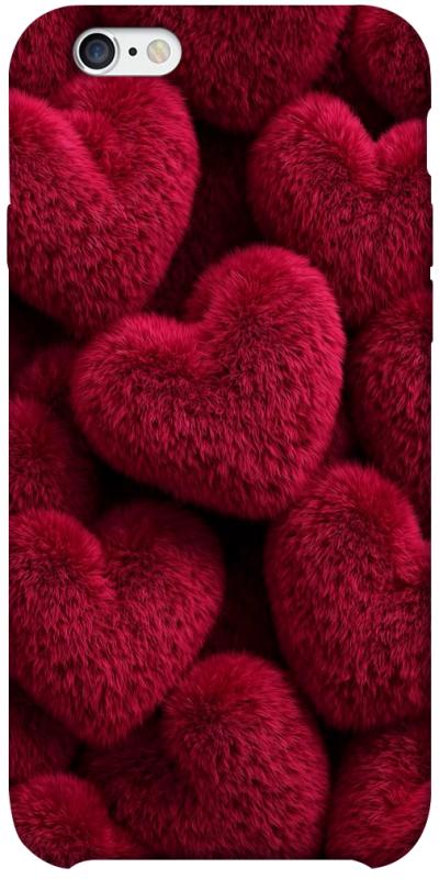 Чохол itsPrint Fluffy hearts для Apple iPhone 6/6s plus (5.5"), кохання, купити оптом з доставкою