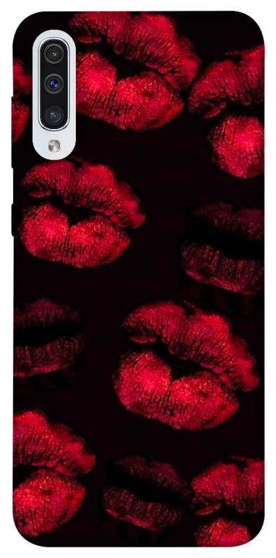 Чехол itsPrint Kisses on black для Samsung Galaxy A50 (A505F) / A50s / A30s, любовь, купить оптом с доставкой
