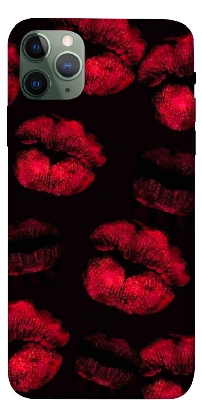 Чехол itsPrint Kisses on black для Apple iPhone 11 Pro Max (6.5"), любовь, купить оптом с доставкой
