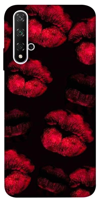 Чехол itsPrint Kisses on black для Huawei Honor 20 / Nova 5T, любовь, купить оптом с доставкой