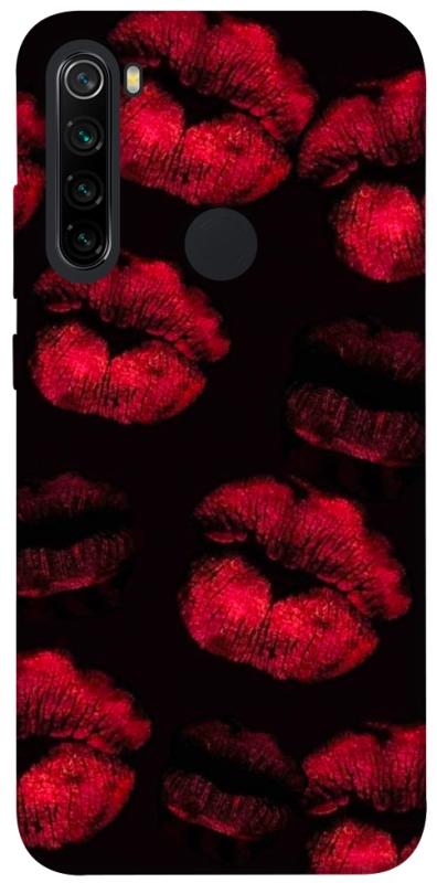 Чехол itsPrint Kisses on black для Xiaomi Redmi Note 8, любовь, купить оптом с доставкой