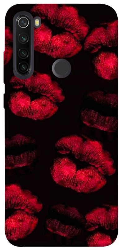 Чехол itsPrint Kisses on black для Xiaomi Redmi Note 8T, любовь, купить оптом с доставкой