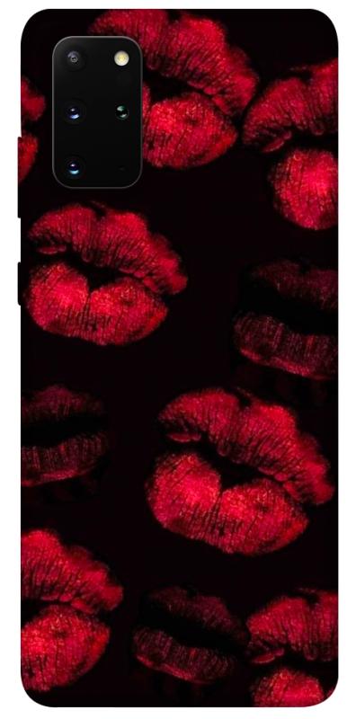 Чехол itsPrint Kisses on black для Samsung Galaxy S20+, любовь, купить оптом с доставкой