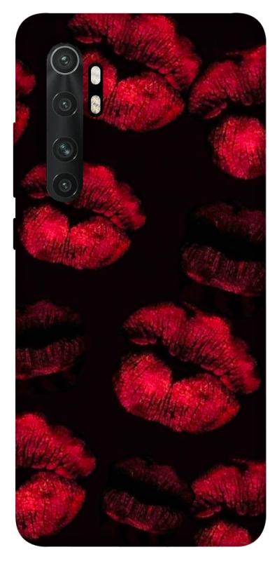 Чехол itsPrint Kisses on black для Xiaomi Mi Note 10 Lite, любовь, купить оптом с доставкой