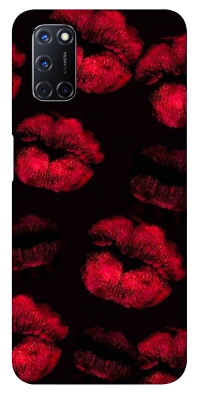 Чохол itsPrint Kisses on black для Oppo A52 / A72 / A92, кохання, купити оптом з доставкою