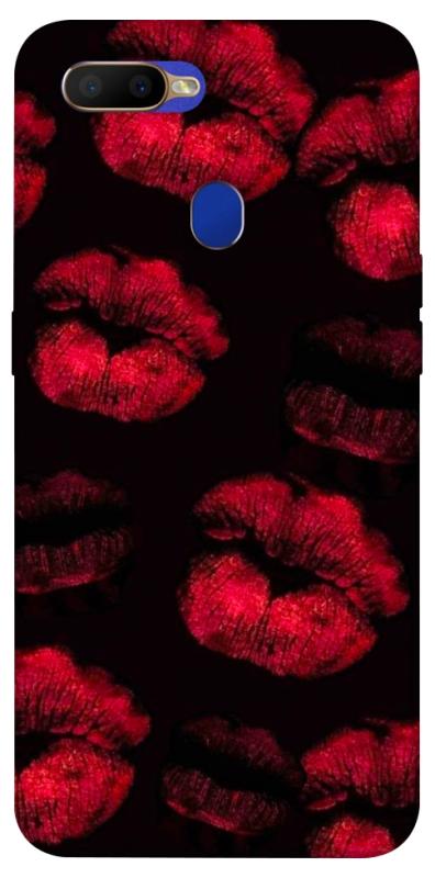 Чехол itsPrint Kisses on black для Oppo A5s / Oppo A12, любовь, купить оптом с доставкой