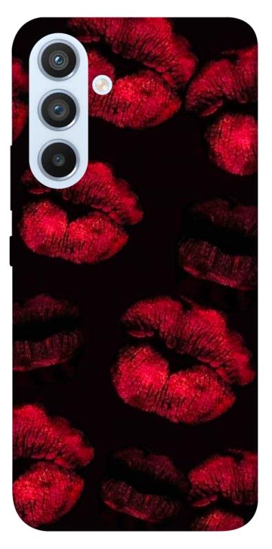 Чехол itsPrint Kisses on black для Samsung Galaxy A54 5G, любовь, купить оптом с доставкой