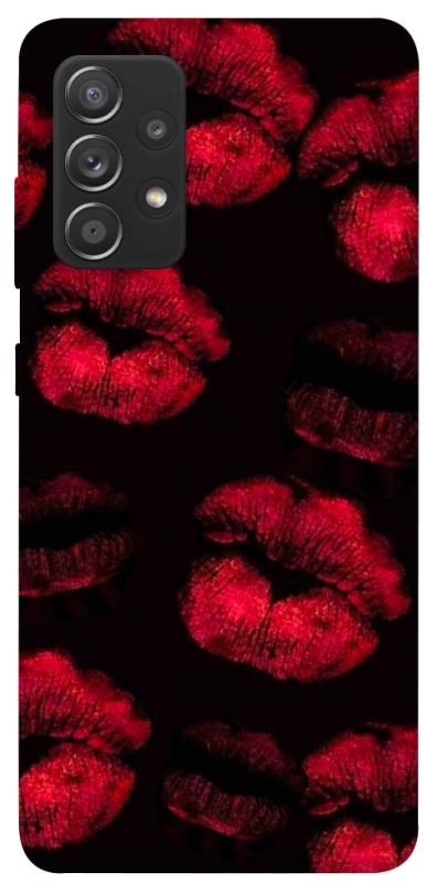 Чохол itsPrint Kisses on black для Samsung Galaxy A72 4G / A72 5G, кохання, купити оптом з доставкою