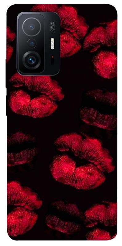 Чехол itsPrint Kisses on black для Xiaomi 11T / 11T Pro, любовь, купить оптом с доставкой