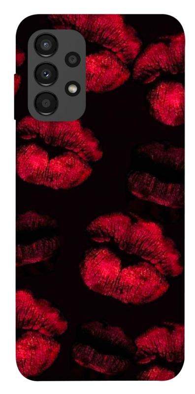 Чехол itsPrint Kisses on black для Samsung Galaxy A13 4G, любовь, купить оптом с доставкой