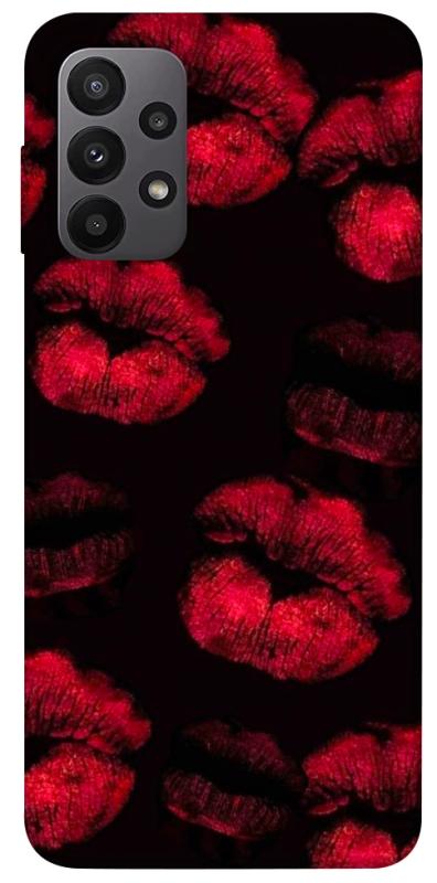 Чехол itsPrint Kisses on black для Samsung Galaxy A23 4G, любовь, купить оптом с доставкой