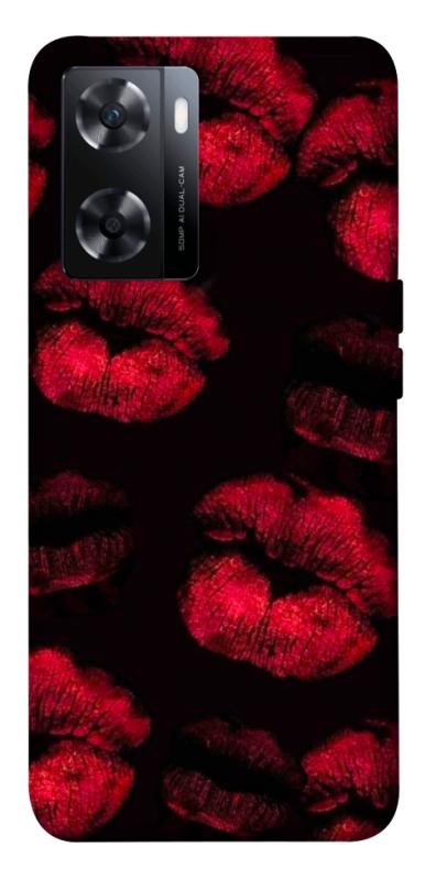 Чехол itsPrint Kisses on black для OnePlus Nord N20 SE, любовь, купить оптом с доставкой