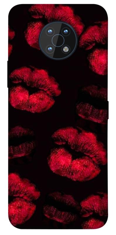 Чехол itsPrint Kisses on black для Nokia G50, любовь, купить оптом с доставкой