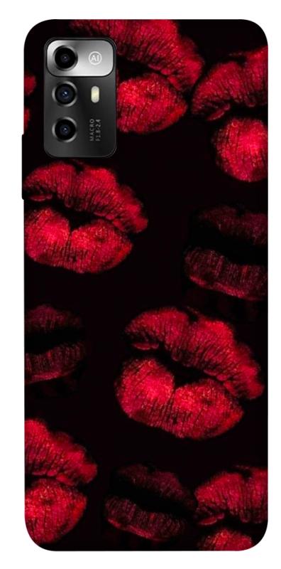 Чехол itsPrint Kisses on black для ZTE Blade V40 Vita, любовь, купить оптом с доставкой