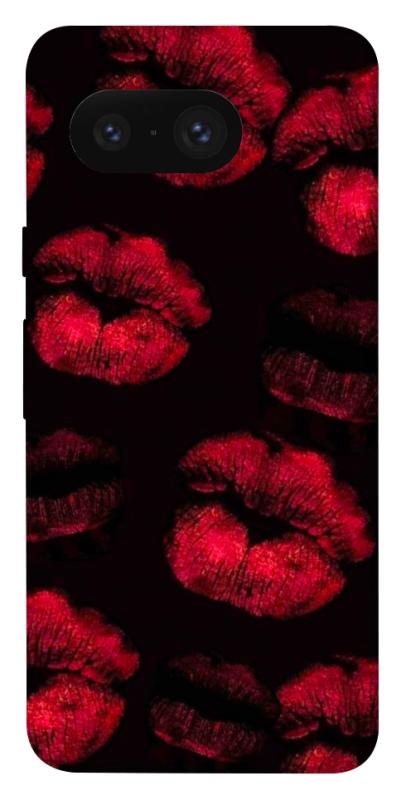 Чехол itsPrint Kisses on black для Google Pixel 8, любовь, купить оптом с доставкой