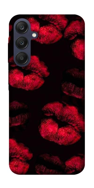 Чехол itsPrint Kisses on black для Samsung Galaxy A25 5G, любовь, купить оптом с доставкой