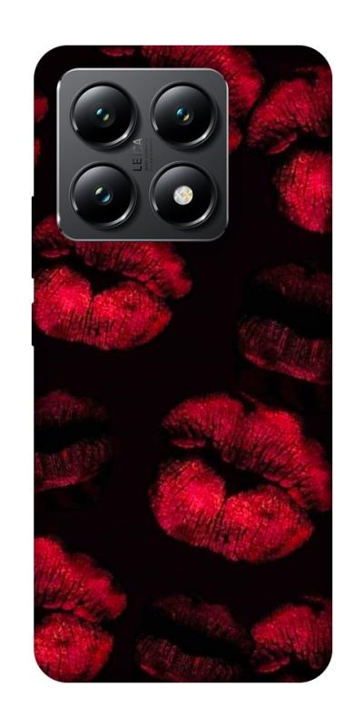 Чехол itsPrint Kisses on black для Xiaomi 14T, любовь, купить оптом с доставкой