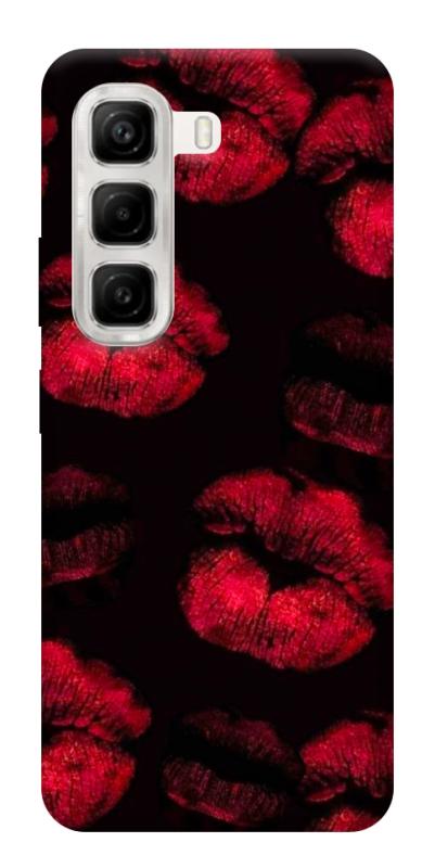 Чехол itsPrint Kisses on black для Infinix Hot 50 4G, любовь, купить оптом с доставкой