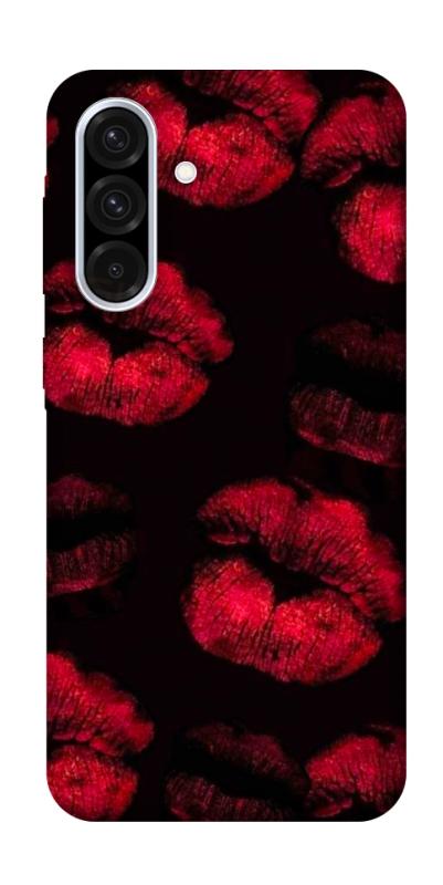 Чехол itsPrint Kisses on black для Samsung Galaxy A36 5G, любовь, купить оптом с доставкой