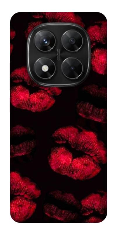 Чехол itsPrint Kisses on black для Xiaomi Redmi Note 14 Pro 5G, любовь, купить оптом с доставкой
