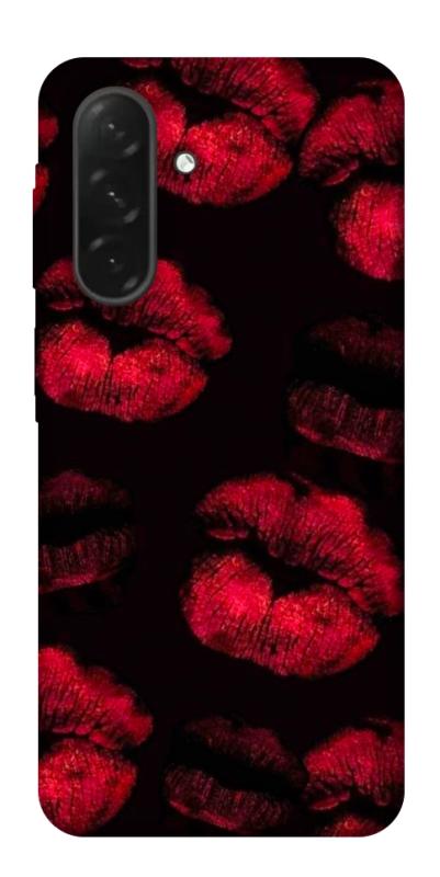 Чехол itsPrint Kisses on black для Samsung Galaxy A26 5G, любовь, купить оптом с доставкой
