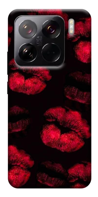 Чехол itsPrint Kisses on black для Xiaomi 15 Pro, любовь, купить оптом с доставкой