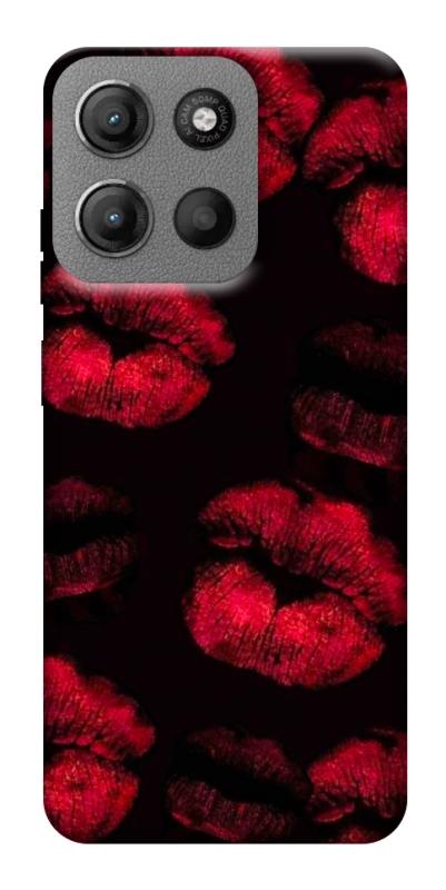 Чохол itsPrint Kisses on black для Motorola Moto G15 4G, кохання, купити оптом з доставкою