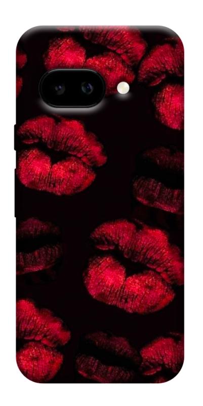 Чехол itsPrint Kisses on black для Google Pixel 9a, любовь, купить оптом с доставкой