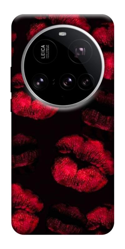 Чехол itsPrint Kisses on black для Xiaomi 15 Ultra, любовь, купить оптом с доставкой