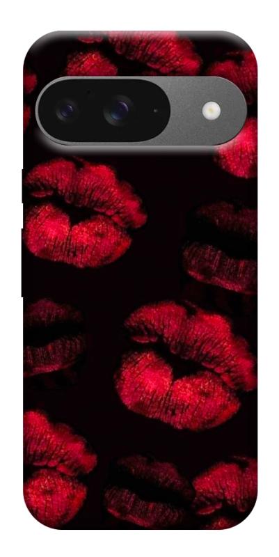 Чехол itsPrint Kisses on black для Google Pixel 10, любовь, купить оптом с доставкой