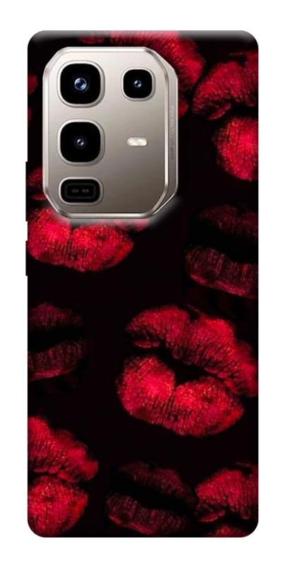Чехол itsPrint Kisses on black для Infinix Note 50 Pro 4G, любовь, купить оптом с доставкой